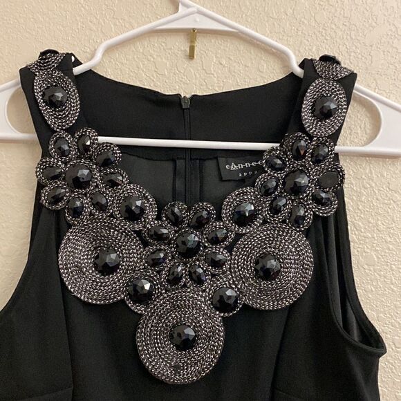 A Black Cocktail Dress for a special occasion!!! It’s only been worn once. Sz 12 - Picture 2 of 5